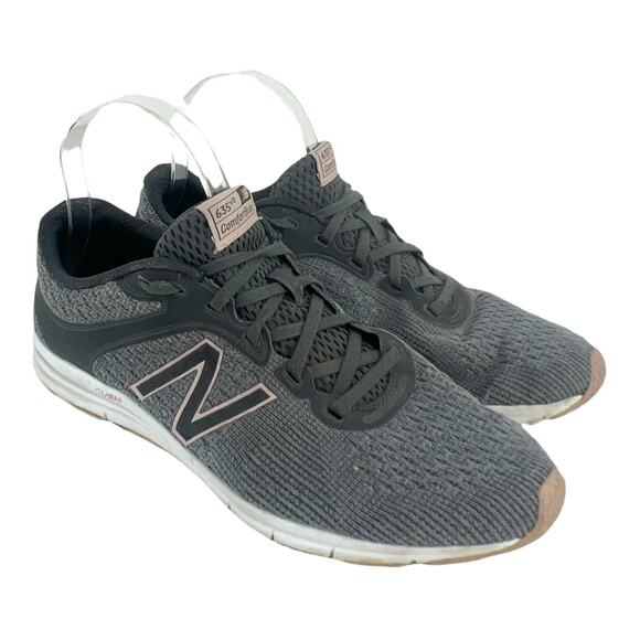 2017 New Balance 635 Comfort Ride Womens US 8.5 Gray Pink Running Shoes W635CG2 - Picture 1 of 10